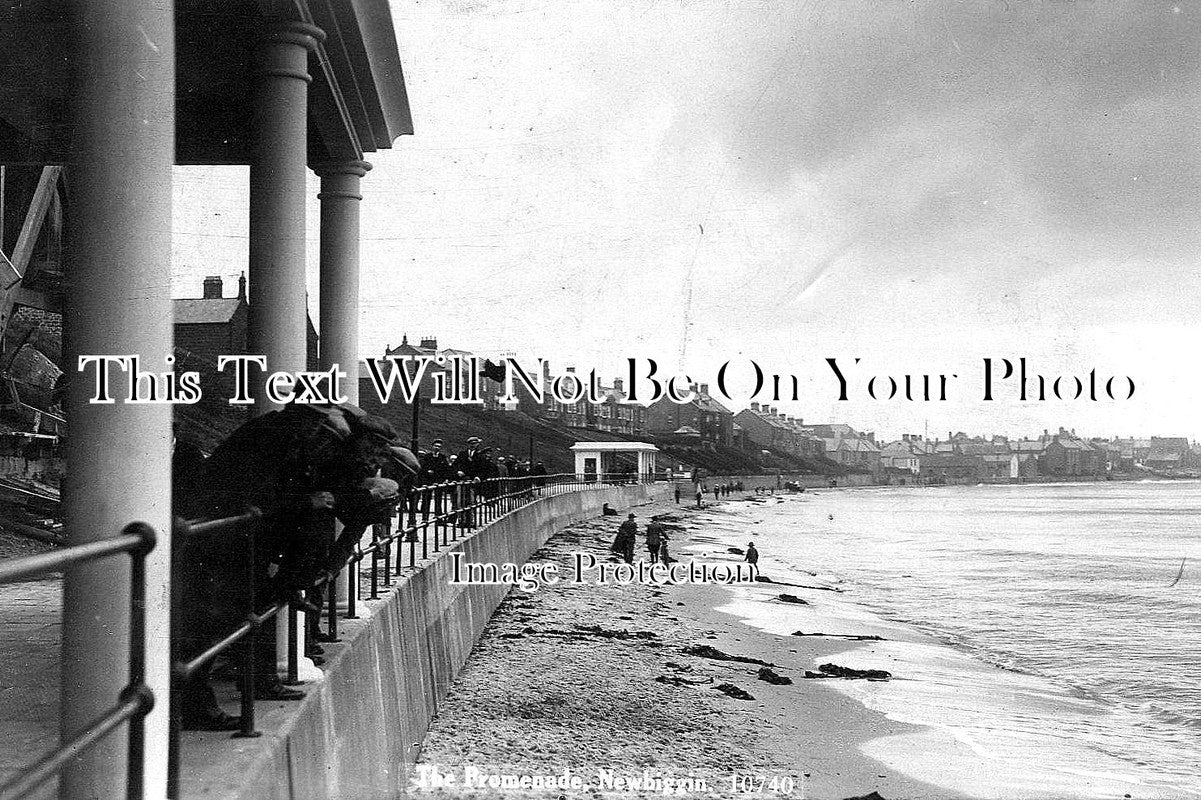 NO 40 - The Promenade, Newbiggin, Northumberland c1933