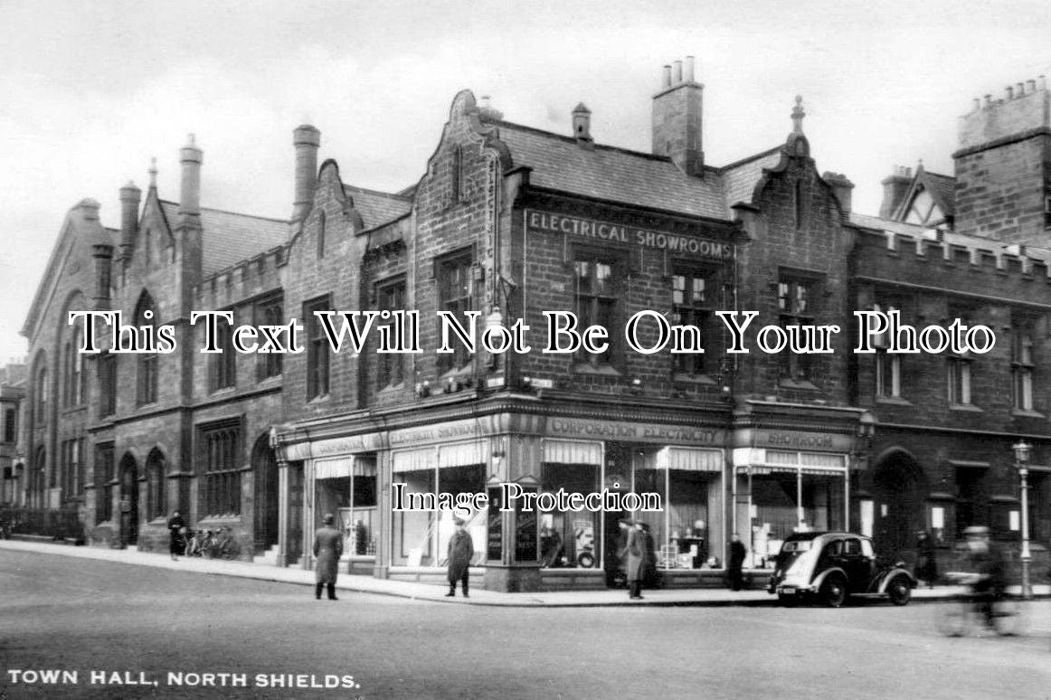 NO 412 - North Shields Town Hall, Northumberland