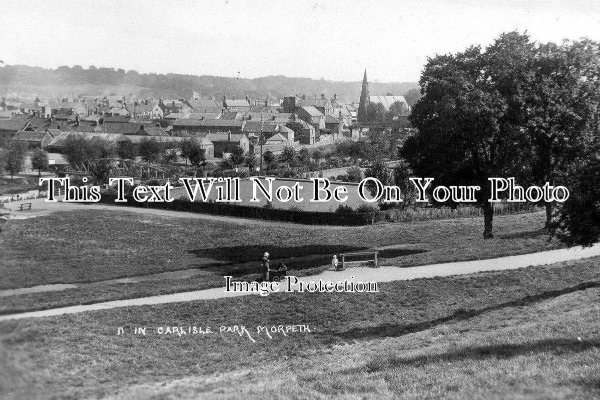 NO 419 - In Carlisle Park, Morpeth, Northumberland