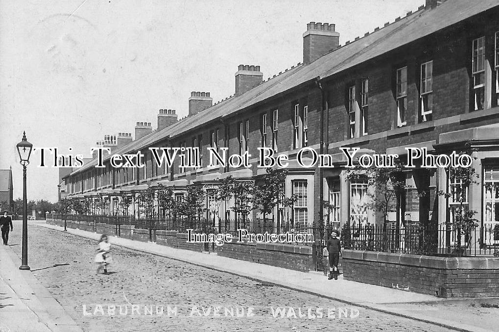 NO 424 - Laburnum Avenue, Wallsend, Northumberland c1909