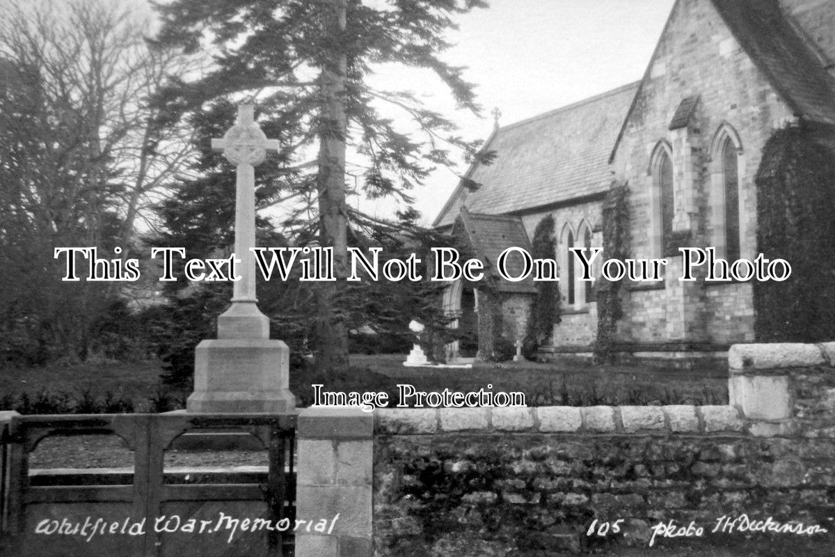 NO 434 - Whitfield War Memorial, Northumberland