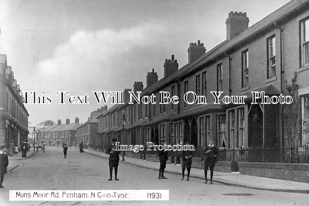 NO 445 - Nuns Moor Road, Fenham, Newcastle, Northumberland c1910