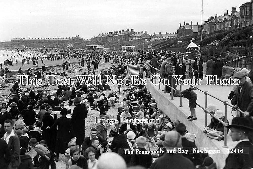 NO 46 - Promenade & Bay, Newbiggin By The Sea, Northumberland