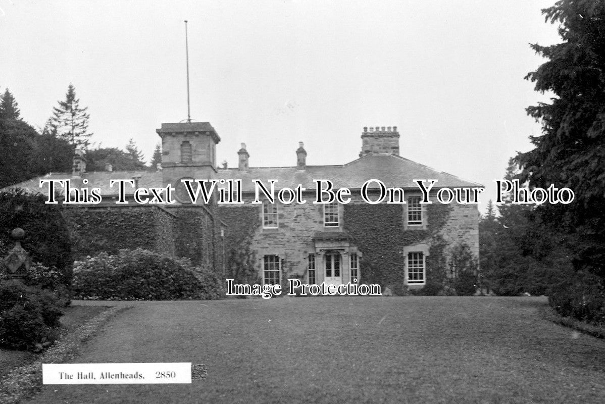 NO 479 - The Hall, Allenheads, Northumberland c1920