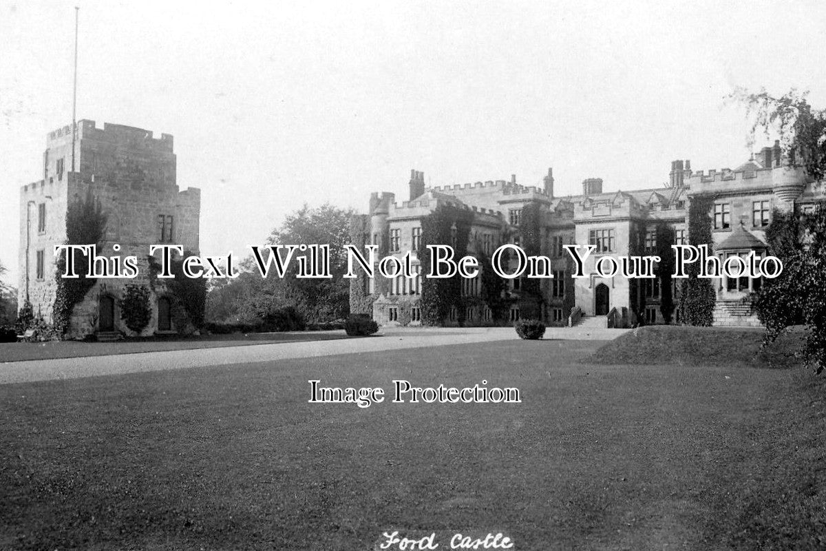 NO 488 - Ford Castle, Berwick-Upon-Tweed, Northumberland c1920