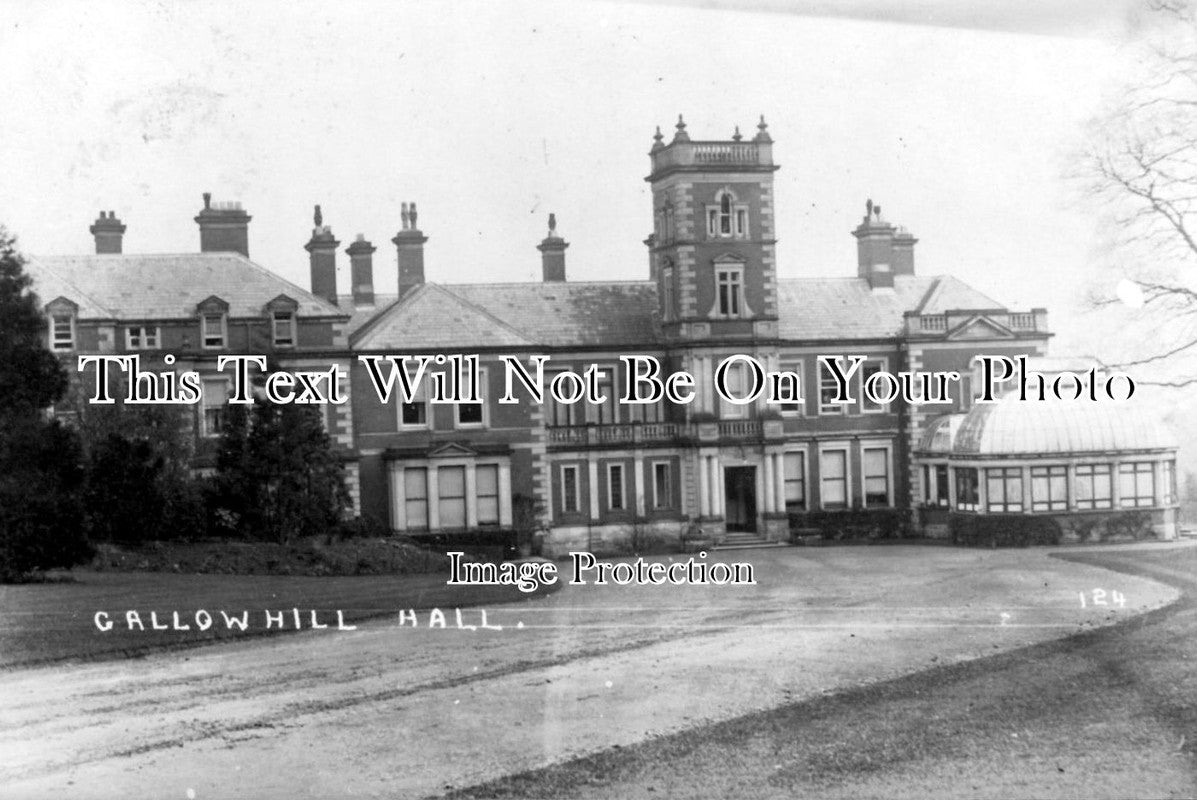 NO 497 - Gallowhill Hall, Morpeth, Northumberland c1914