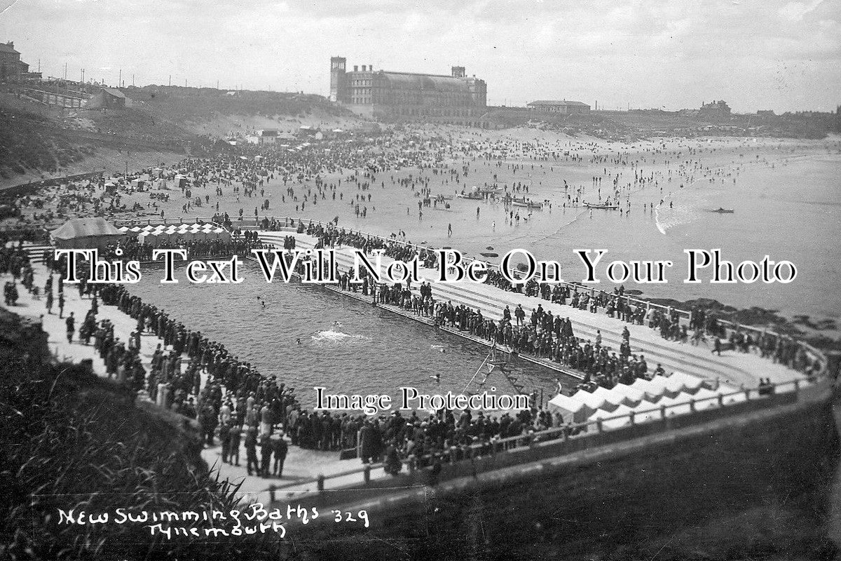 NO 515 - New Open Air Swimming Baths, Tynemouth, Northumberland