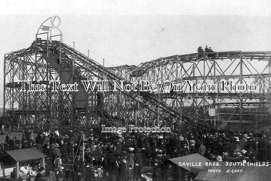 NO 518 - Figure 8 Railway, South Shields Funfair, Northumberland