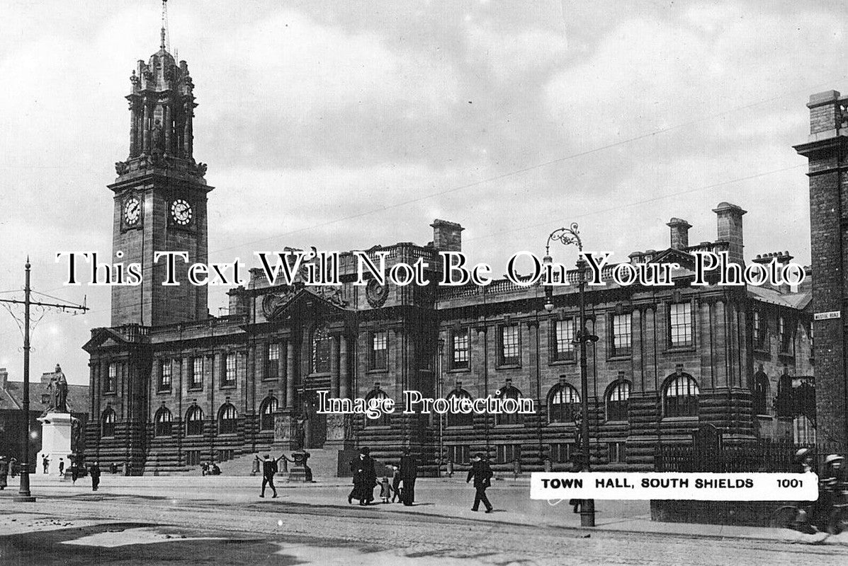 NO 520 - Town Hall, South Shields, Newcastle Upon Tyne, Northumberland