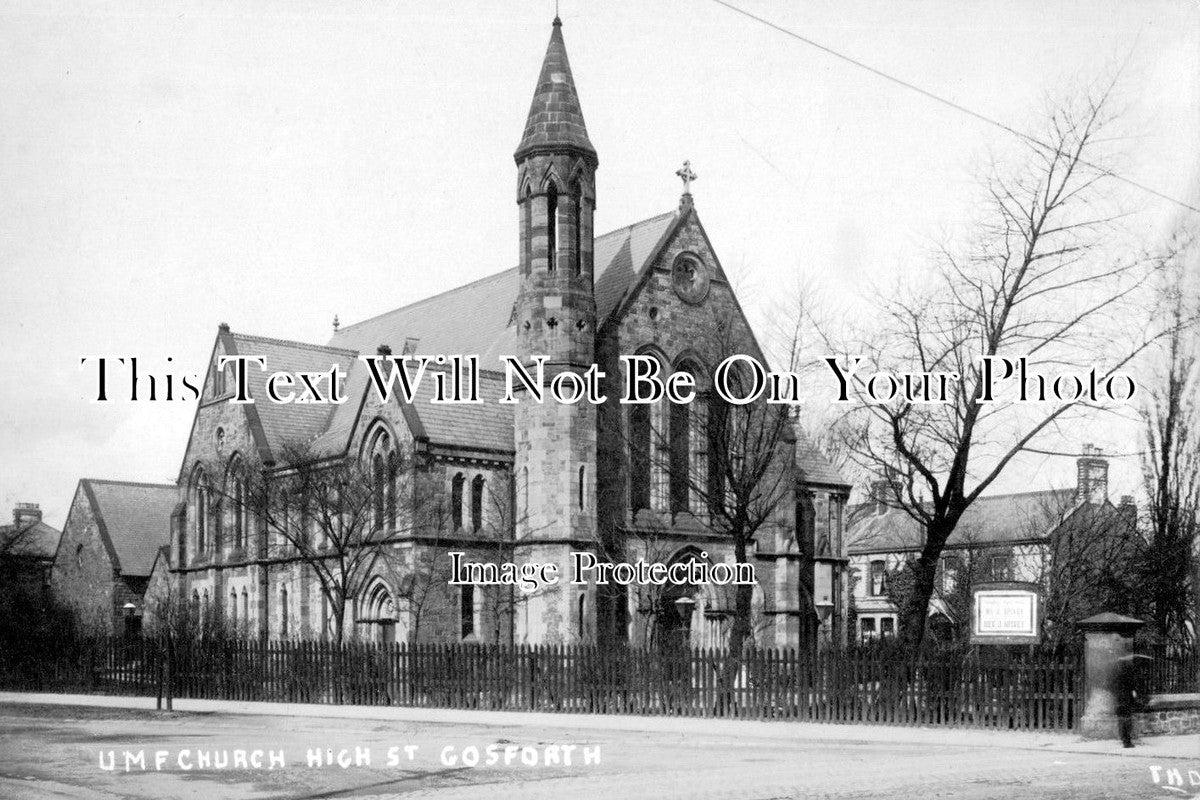 NO 521 - UMF Church, High Street, Gosforth, Northumberland c1909