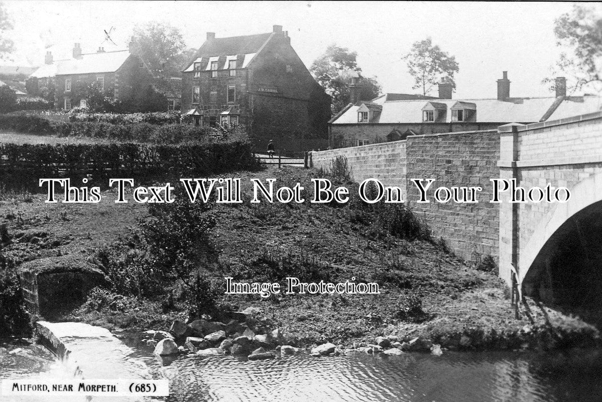 NO 525 - Mitford, Northumberland c1912