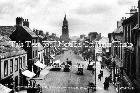 NO 53 - Marygate Town Hall, Berwick Upon Tweed, Northumberland c1935