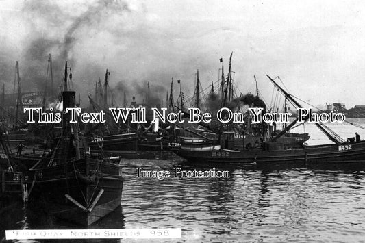 NO 538 - Fish Quay, North Shields, Northumberland