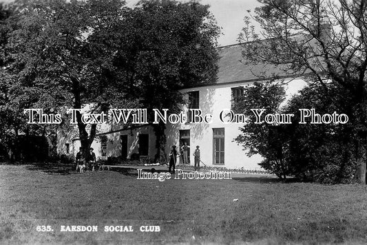 NO 569 - Social Club. Earsdon, Northumberland c1922