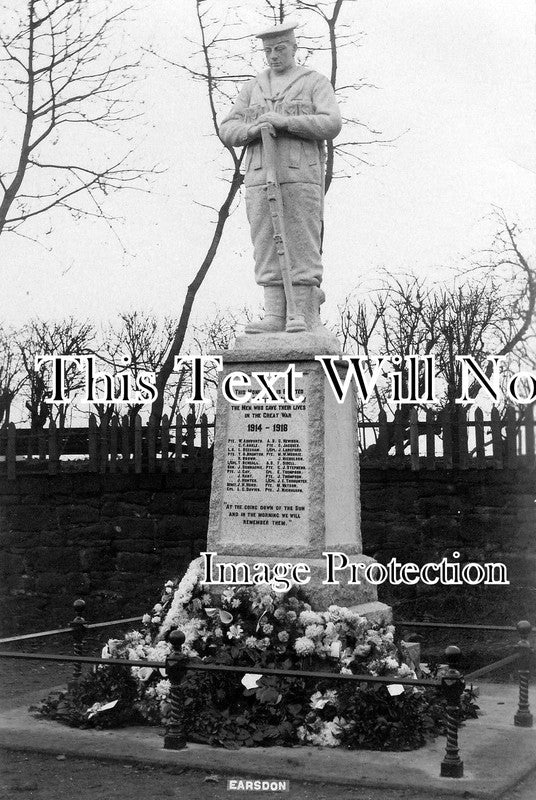 NO 577 - Earsdon War Memorial, Northumberland