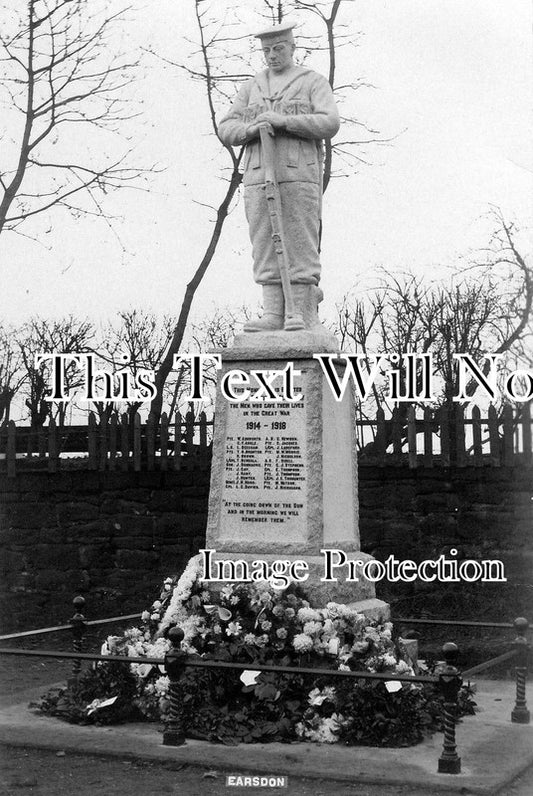 NO 577 - Earsdon War Memorial, Northumberland