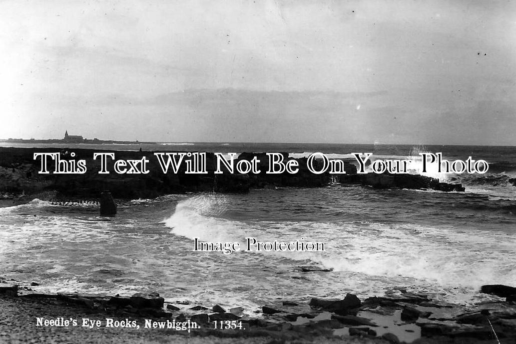 NO 59 - Needles Eye Rocks, Newbiggin By The Sea, Northumberland c1937