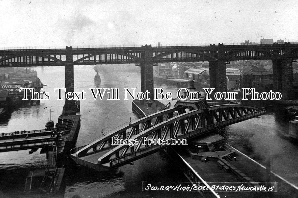 NO 60 - Swing & High Level Bridge, Newcastle, Northumberland