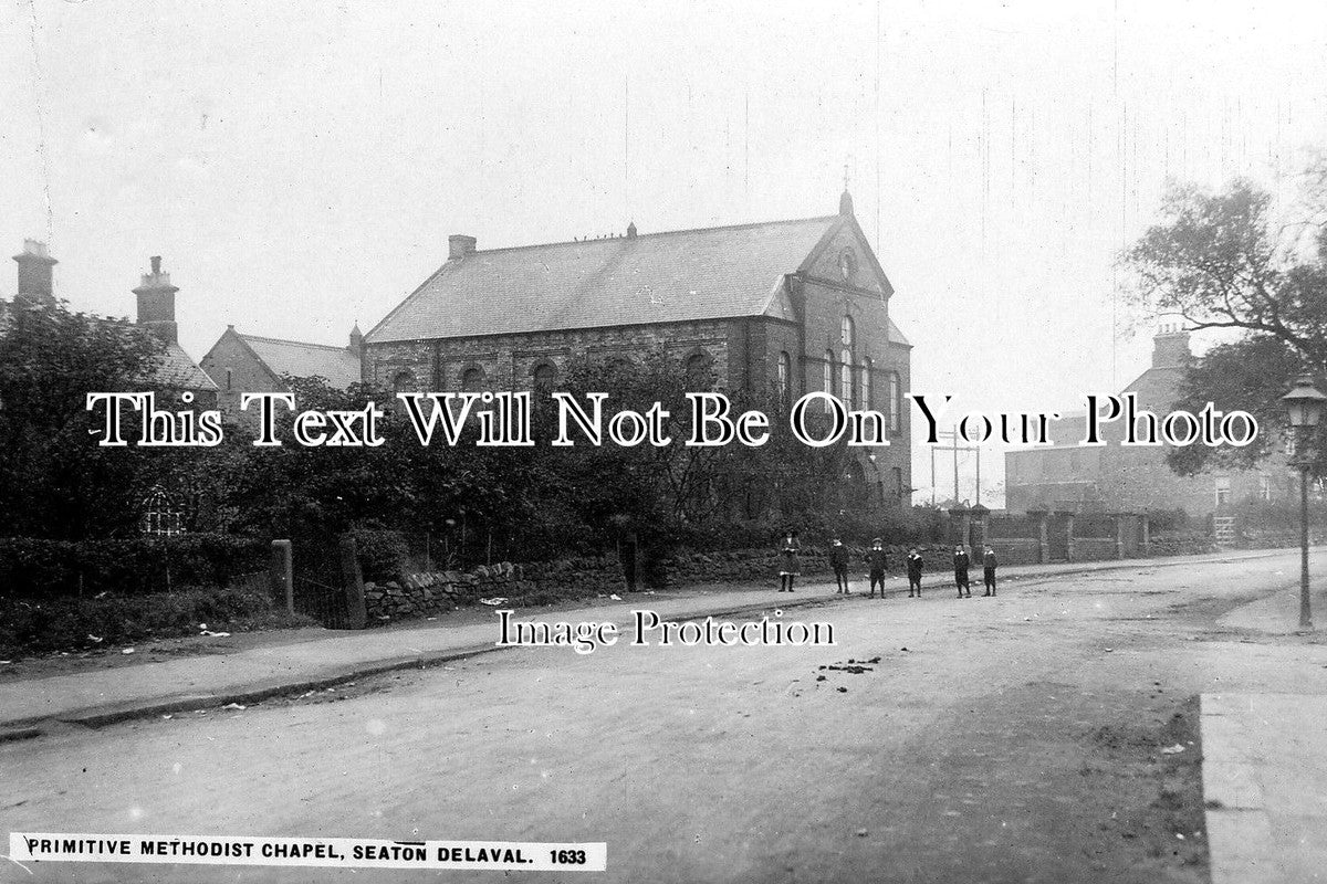 NO 624 - Primitive Methodist Chapel, Seaton Delaval, Northumberland c1915