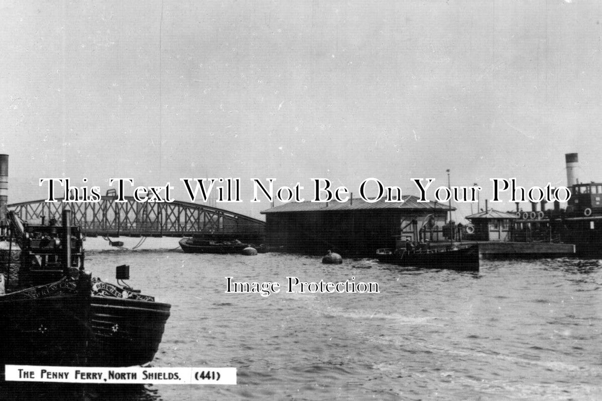 NO 628 - The Penny Ferry, North Shields, Northumberland