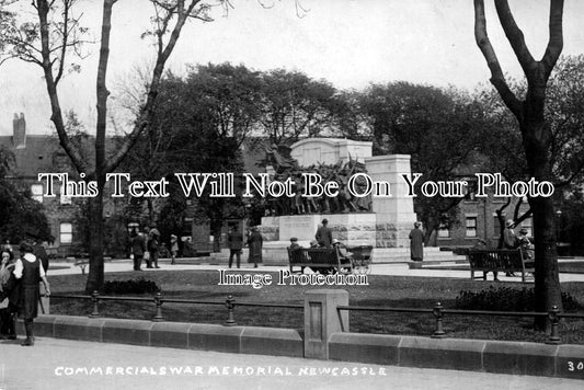 NO 635 - Commercial War Memorial, Newcastle Upon Tyne, Northumberland