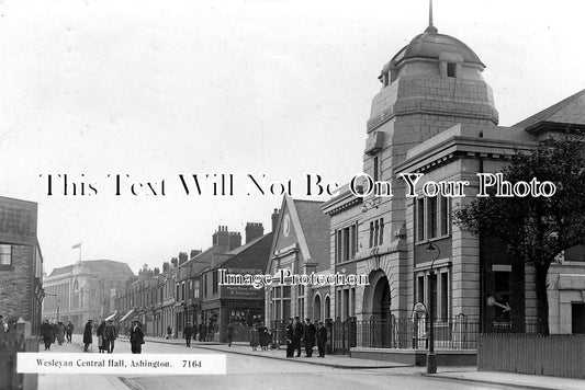 NO 658 - Wesleyan Central Hall & Co Operative Arcade, Ashington, Northumberland c1932