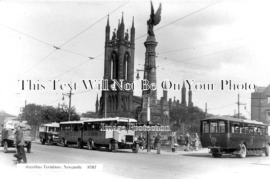 NO 707 - Newcastle Upon Tyne Omnibus Terminus, Northumberland