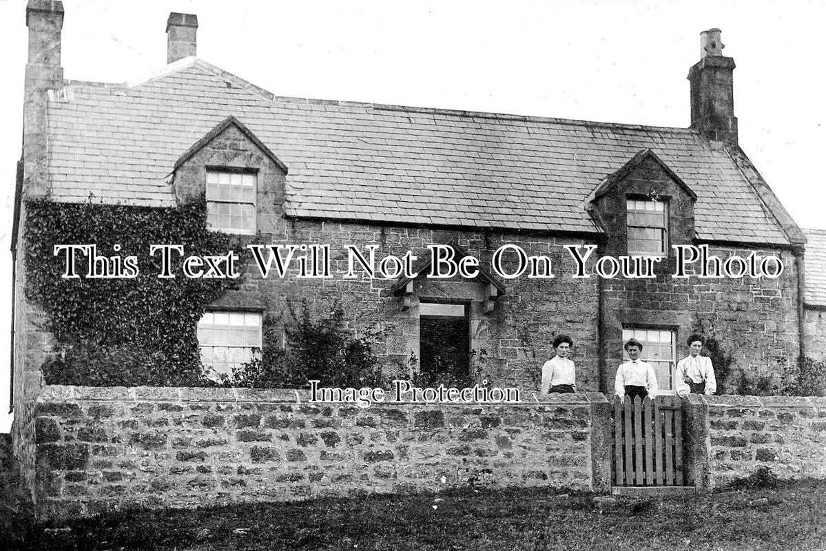 NO 713 -  NORTHUMBERLAND, NEAR KIELDER, PLASHETTS, LARGE HOUSE, 1909