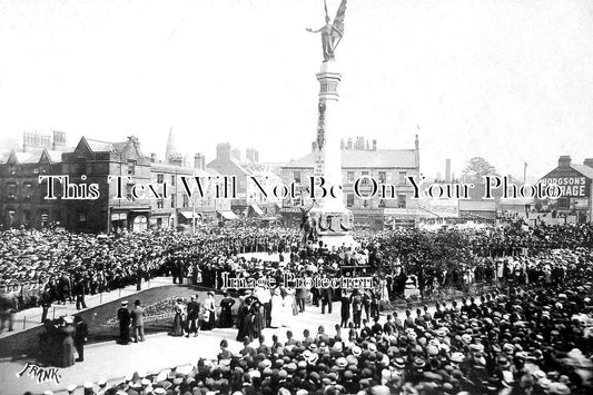 NO 714 - Unveiling The Boer War Memorial, Newcastle, Northumberland