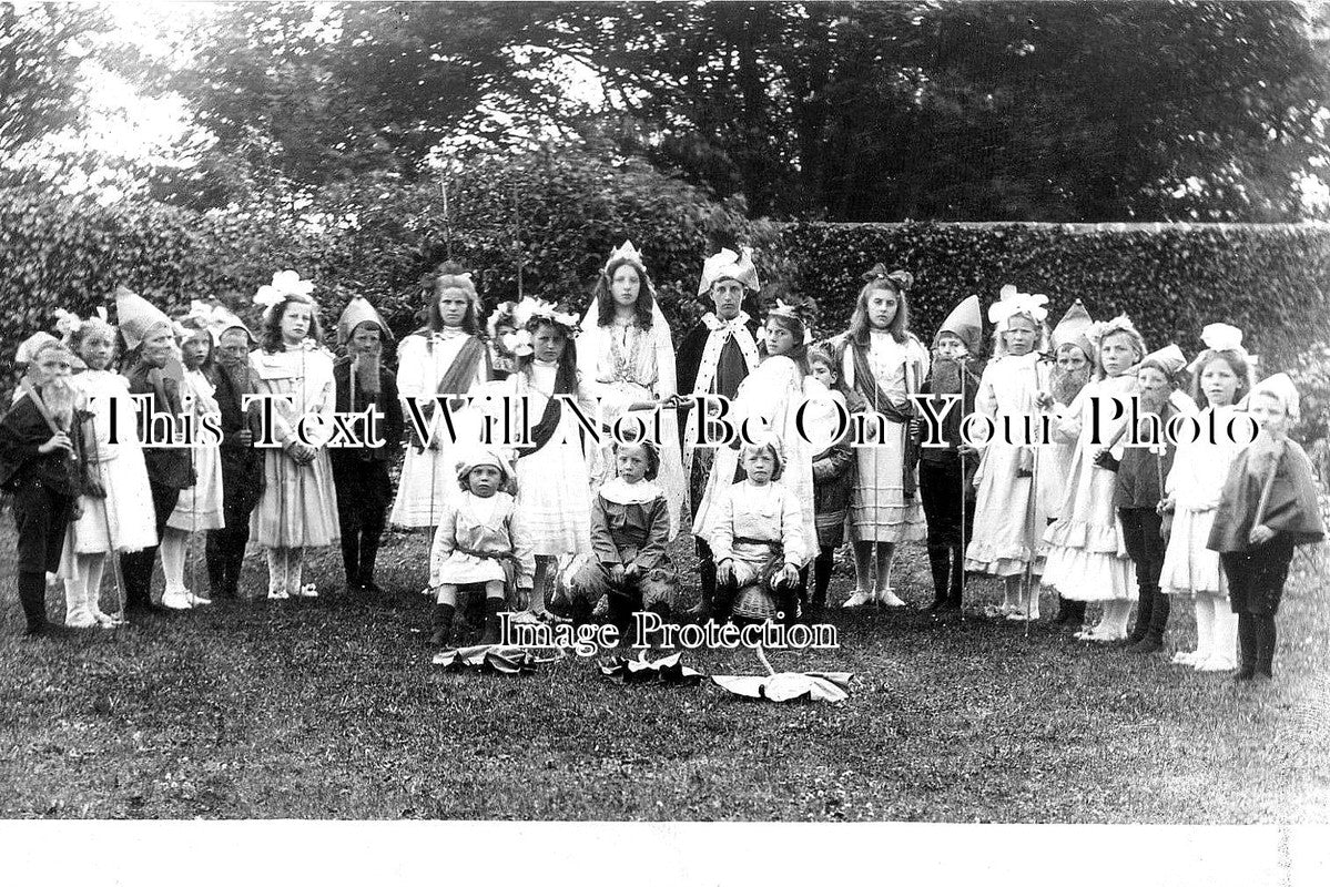 NO 757 - Sunday School Concert, Kirkwhelpington, Hexham, Northumberland c1909