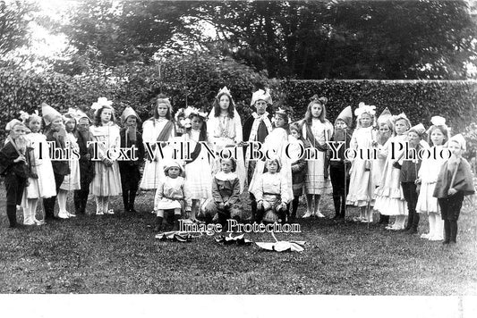 NO 757 - Sunday School Concert, Kirkwhelpington, Hexham, Northumberland c1909