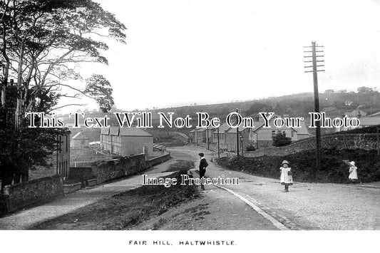 NO 763 - Fair Hill, Haltwhistle, Hexham, Northumberland c1910