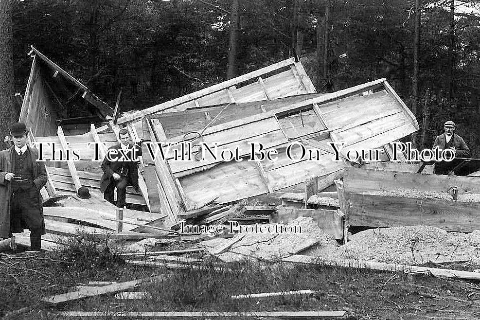 NO 792 - Alnwick Saw Mill Disaster Storm Damage, Northumberland