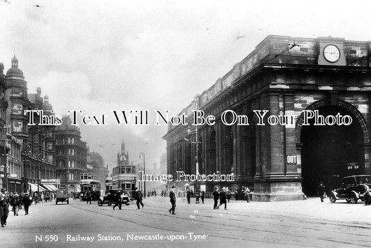 NO 8 - Newcastle On Tyne Railway Station, Northumberland