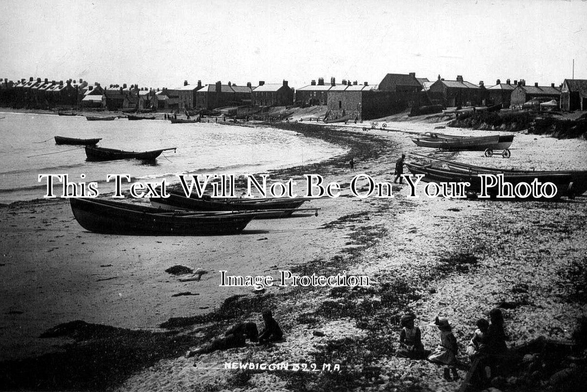 NO 80 - The Western Beach, Newbiggin By The Sea, Northumberland