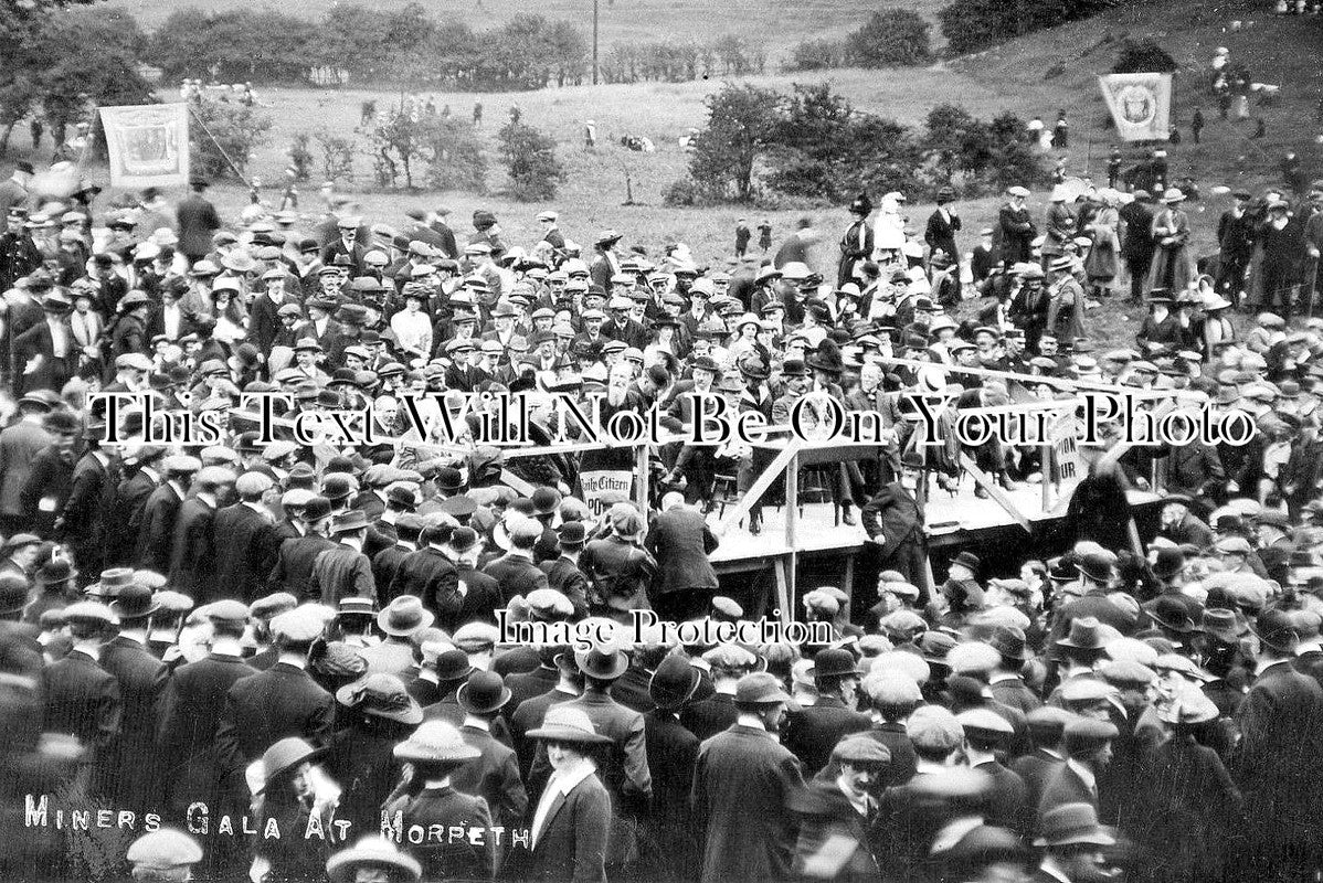 NO 812 - Northumberland Miners Gala, Morpeth, Northumberland