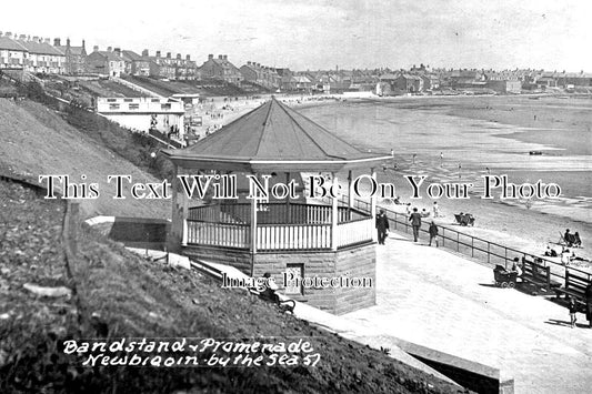NO 827 - Bandstand & Promenade, Newbiggin By The Sea, Northumberland