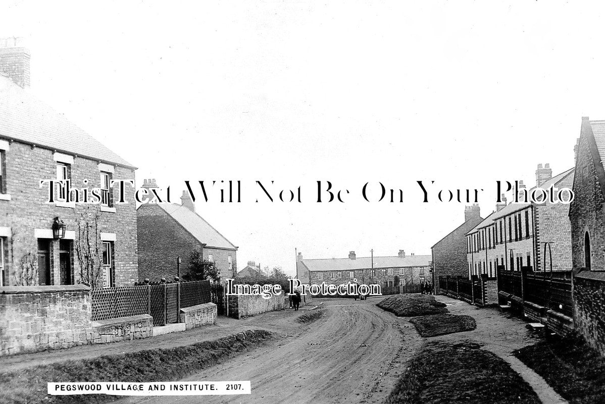 NO 832 - Pegswood Village & Institute, Northumberland