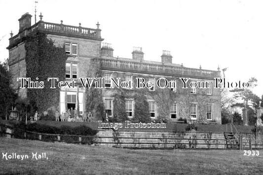 NO 850 - Holeyn Hall Vad Hospital, Wylam, Hexham, Northumberland c1917