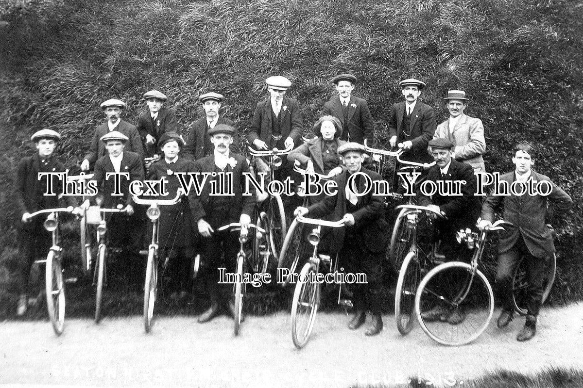 NO 864 - Seaton Hirst Pm Choir Cycle Club, Ashington, Northumberland c1913