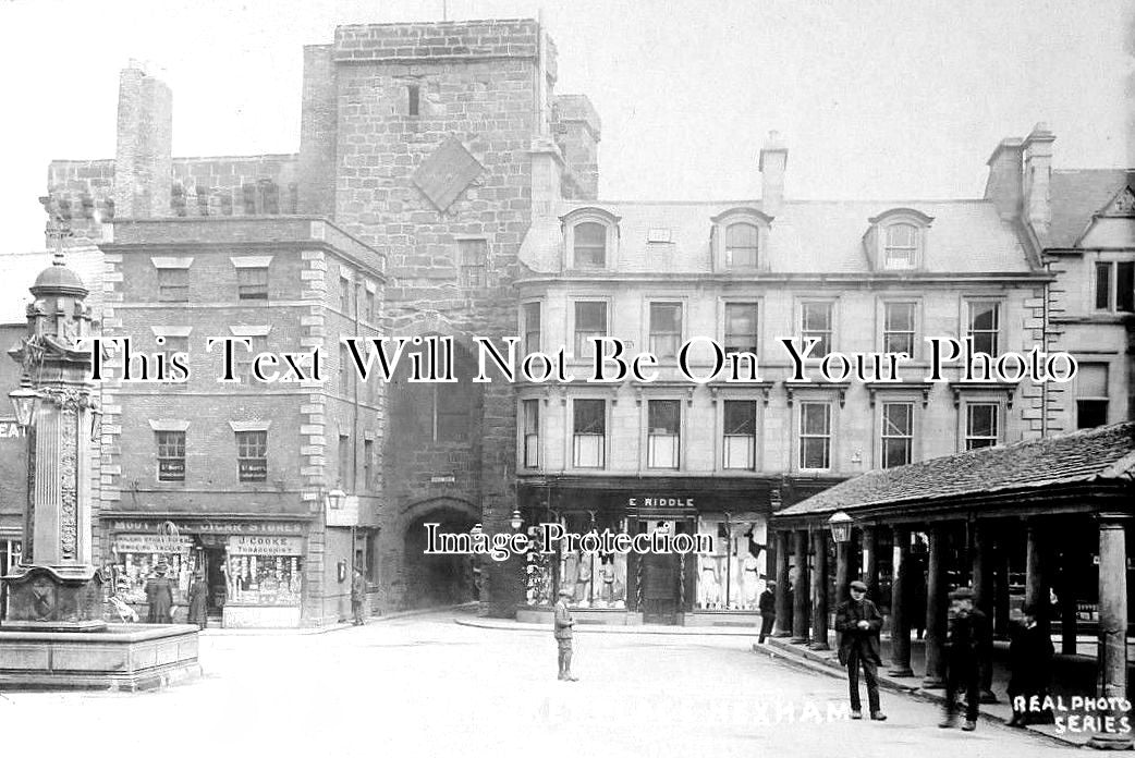 NO 868 - Hallgate & Market Place, Hexham, Northumberland