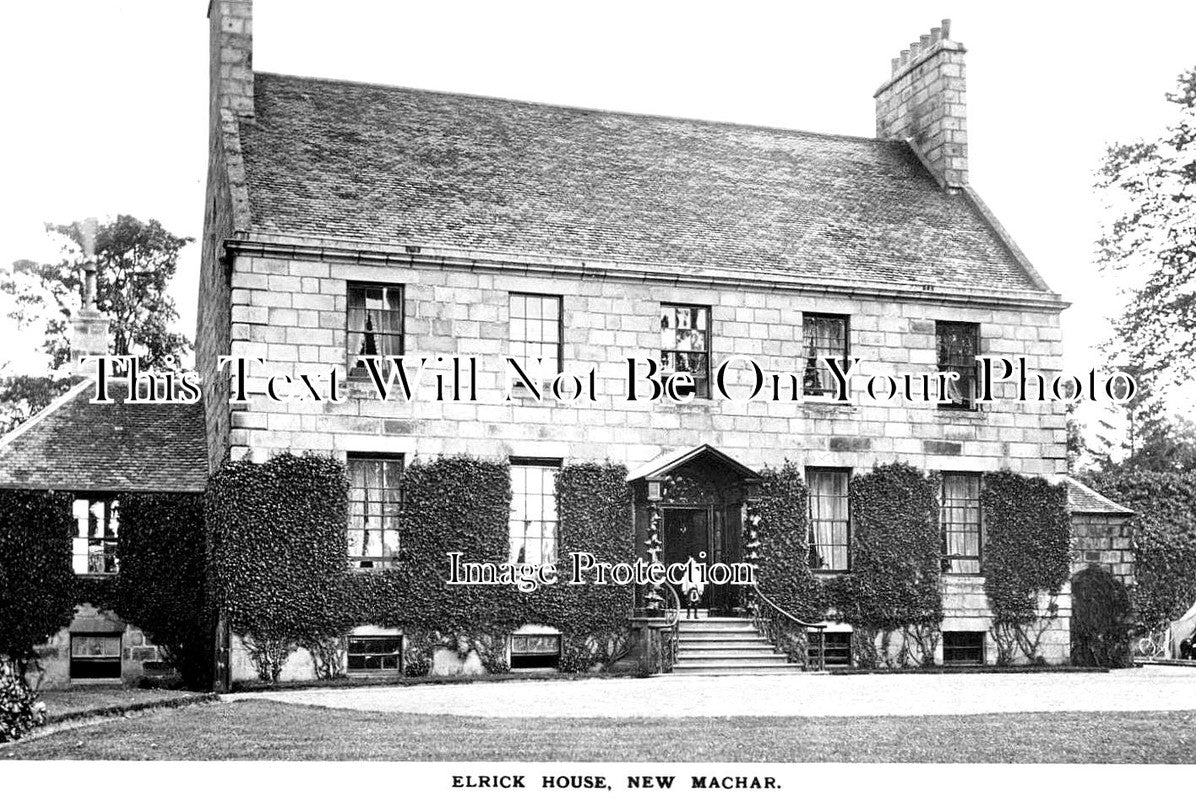 NO 883 - Elrick House, New Machar, Aberdeen, Scotland c1915