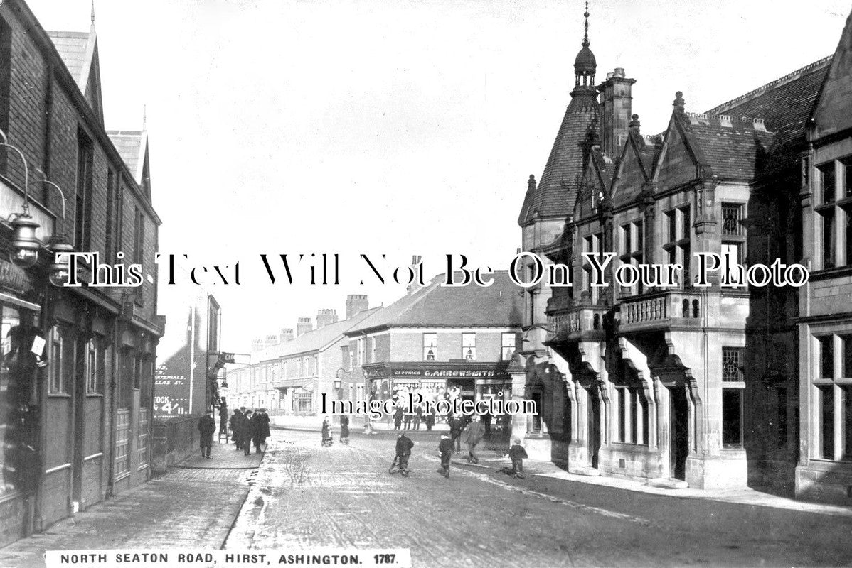 NO 886 - North Seaton Road, Ashington, Morpeth, Northumberland c1914