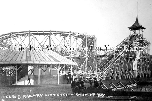 NO 892 - Figure 8 Railway, Spanish City, Whitley Bay, Northumberland