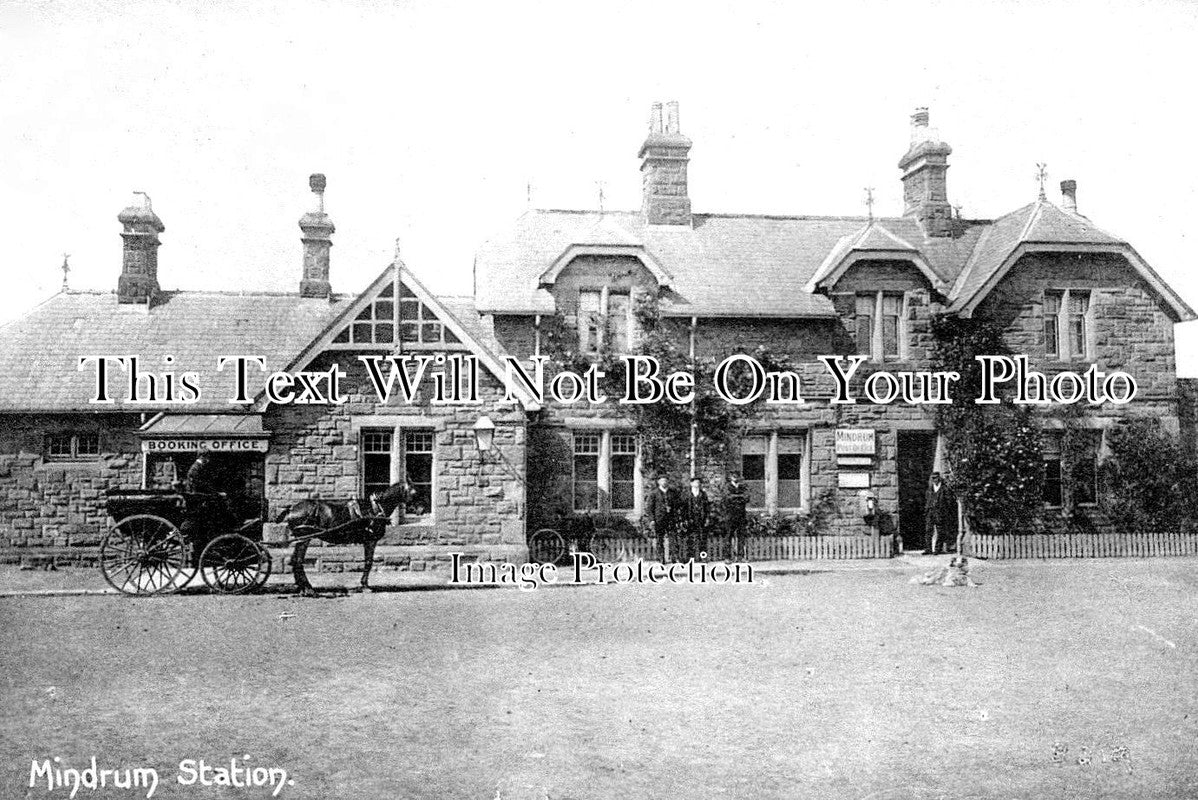 NO 902 - Mindrum Railway Station, Northumberland