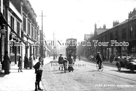 NO 912 - High Street, Gosforth, Northumberland c1924