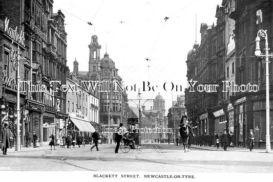 NO 928 - Blackett Street, Newcastle On Tyne, Northumberland c1912