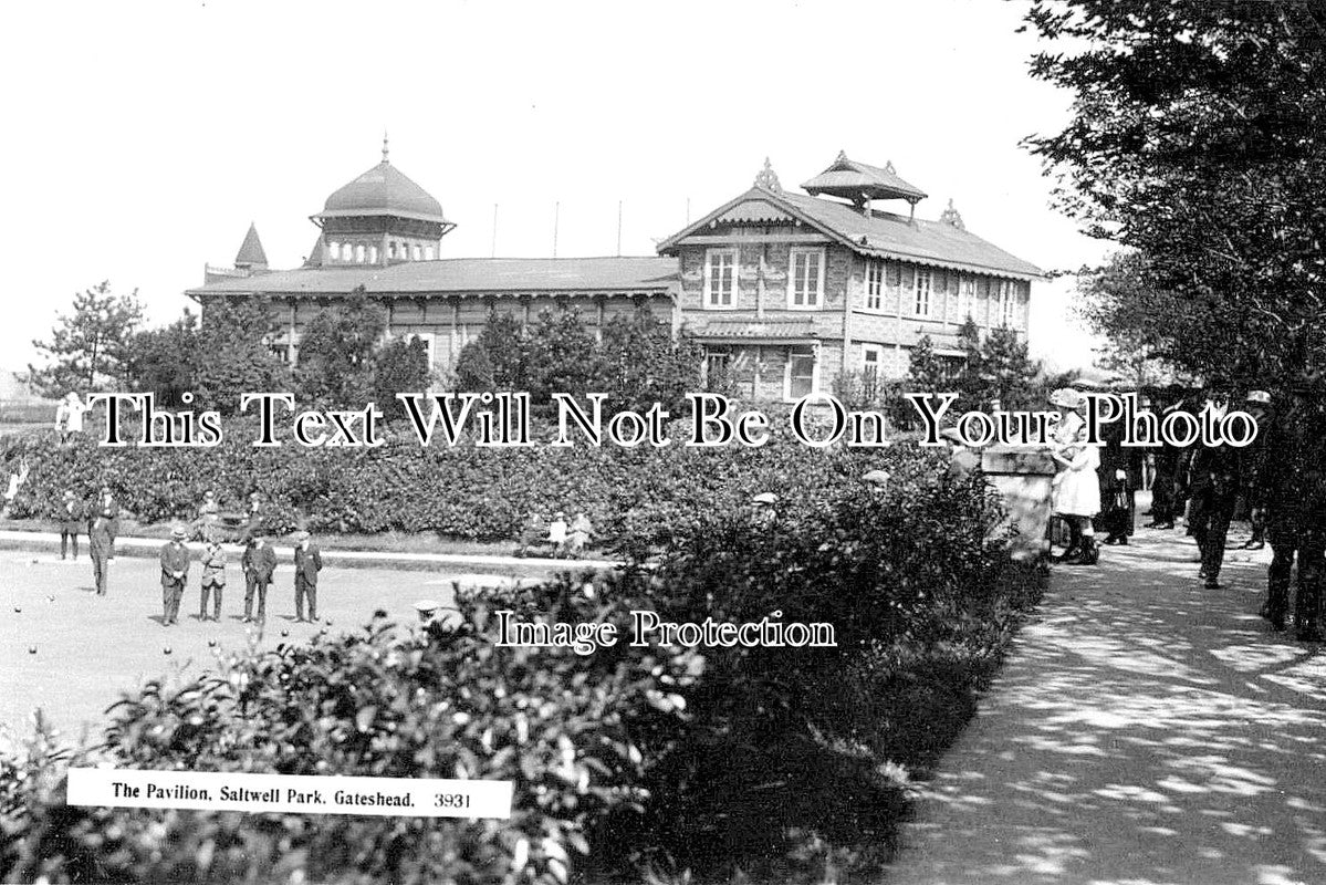 NO 934 - The Pavilion, Saltwell Park, Gateshead, Northumberland