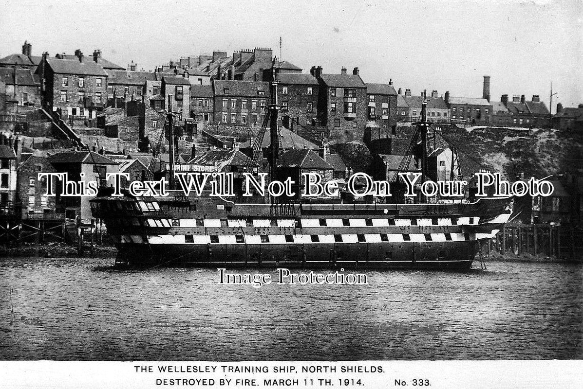 NO 94 - Wellesley Training Ship, North Shields, Northumberland c1914