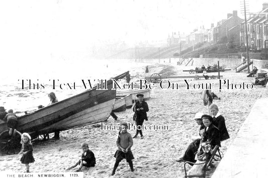 NO 953 - The Beach, Newbiggin, Northumberland